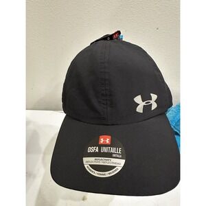 Under Armour Women's UA Iso-Chill Launch Running Hat 1361542 Black Adjustable‎